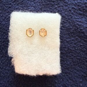 Kendra Scott Nola Gold Single Stud Drusy Earrings